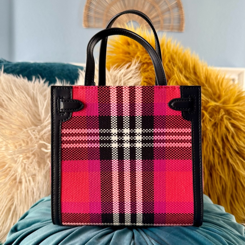 Kate Spade Small Plaid Purse and Card Case Bundle - Picture 5 of 10